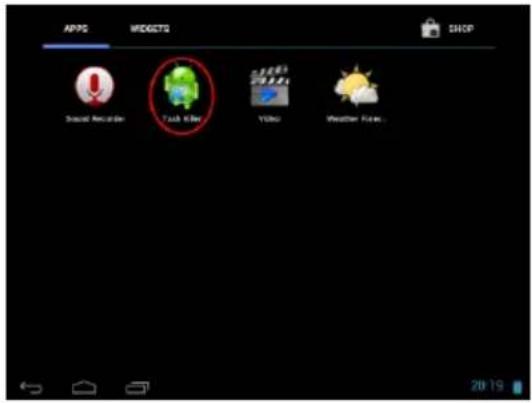 INTENSO TAB 724 - 14.) Administrador de tareas - 1