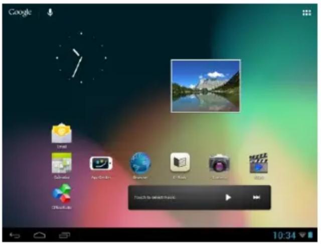 INTENSO TAB 724 - 10.) Der Startbildschirm - 1