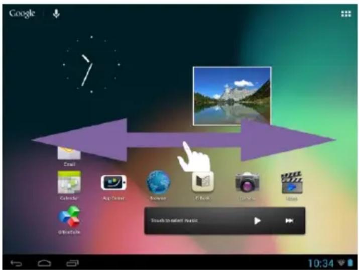 INTENSO TAB 724 - Verschiedene Startbildschirme nutzen - 1