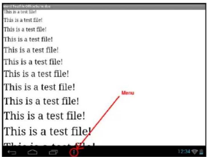 INTENSO TAB 714 - 13.) Przeglądanie dokumentów Office - 1