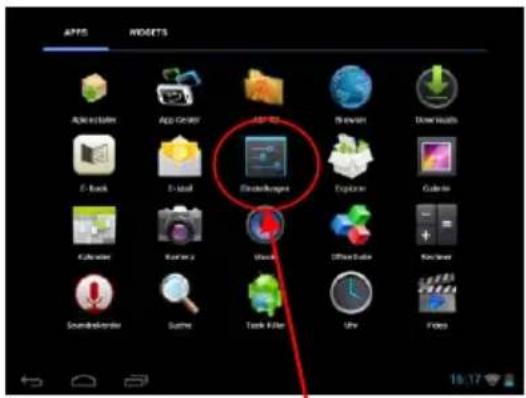 INTENSO TAB 714 - j) Menù principale applicazioni - 1