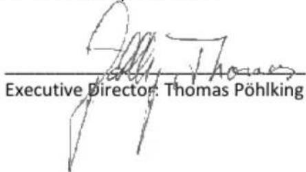 Executive Director: Thomas Pöhlking