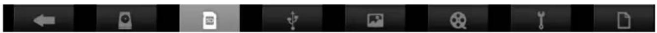 INTENSO TAB 714 - Utiliser la barre d'outils - 1