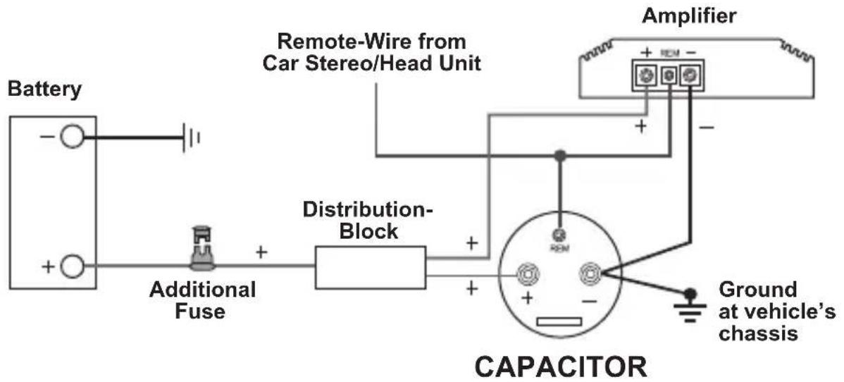Hifonics HFC2000 - WIRING DIAGRAM - 1