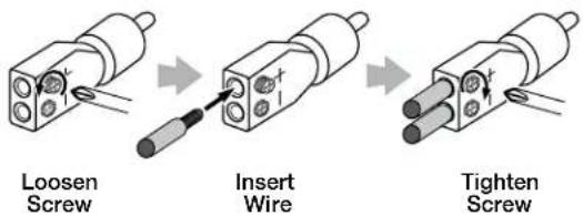 JBL GTO-504EZ - CONNECTING THE INPUTS - 1