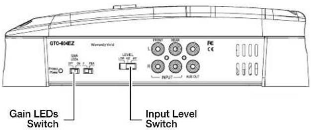 JBL GTO-504EZ - Crossover Control - 4