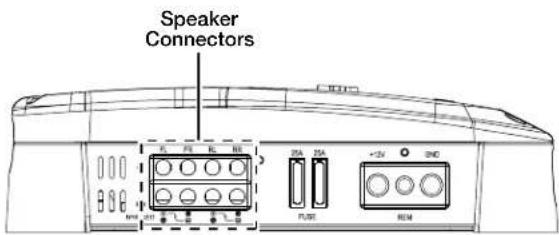 JBL GTO-804EZ - SPEAKER CONNECTIONS - 1