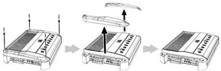 JBL GTO-804EZ - MOUNTING THE AMPLIFIER - 1