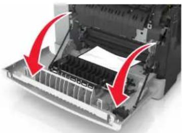 LEXMARK CX310n - [x]-page jam, open front door to clear duplex [23y.xx] - 2