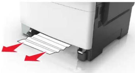 LEXMARK CX310n - [x]-page jam, clear manual feeder [251.xx] - 2