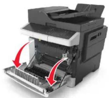 LEXMARK CX310n - [x]-page jam, open front door to clear fuser [202.xx] - 2