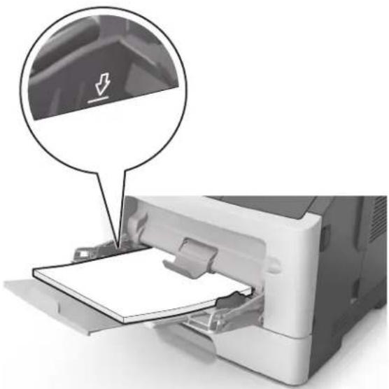 LEXMARK MS610dn - Alimentation du chargeur multifonction - 8