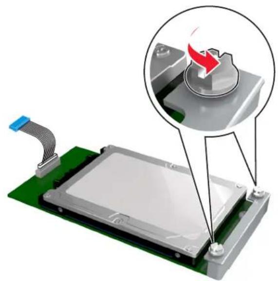 LEXMARK MS610dn - Installation d'un disque dur sur l'imprimante - 2