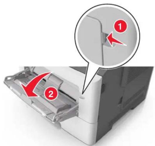 LEXMARK MS610dn - Alimentation du chargeur multifonction - 1