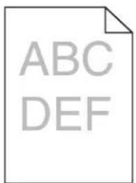 LEXMARK CX510de - Print is too light - 1