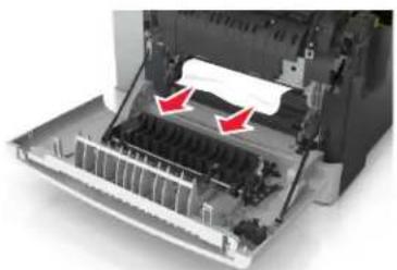 LEXMARK CX510de - [x]-page jam, clear standard bin [203.xx] - 5