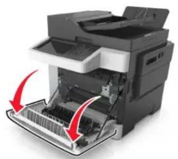 LEXMARK CX510de - [x]-page jam, open front door to clear fuser [20y.xx] - 2