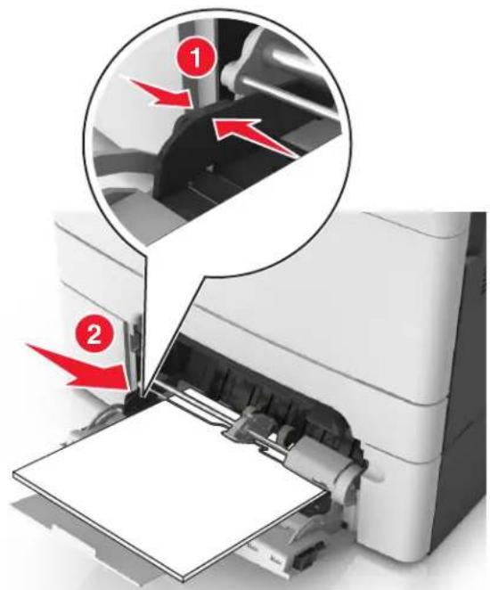 LEXMARK CX510de - [x]-page jam, clear multipurpose feeder [250.xx] - 4