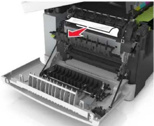LEXMARK CX510de - [x]-page jam, clear standard bin [203.xx] - 7