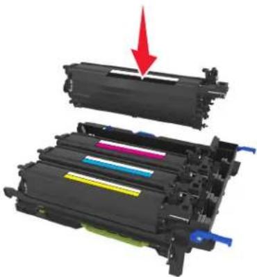 LEXMARK CX510de - Replacing a developer unit - 12