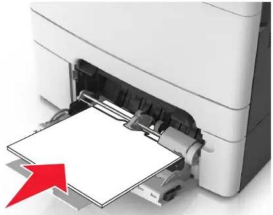LEXMARK CX510de - [x]-page jam, clear multipurpose feeder [250.xx] - 3