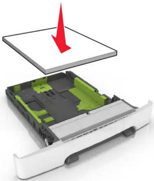 LEXMARK CS310n - Load paper properly - 2