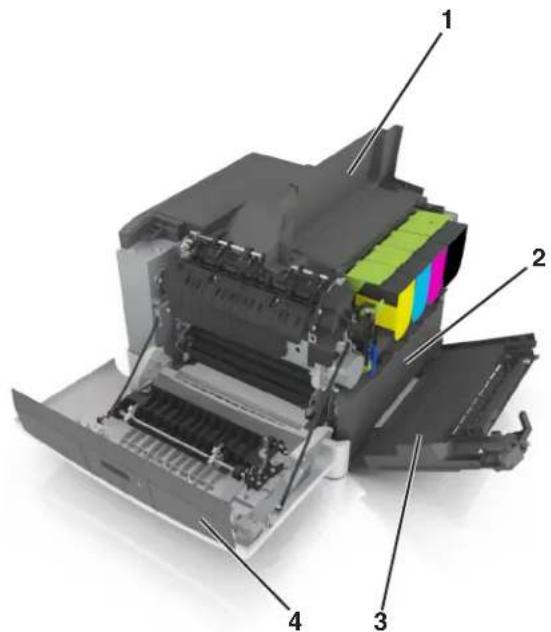 LEXMARK CS310n - Replacing supplies - 1