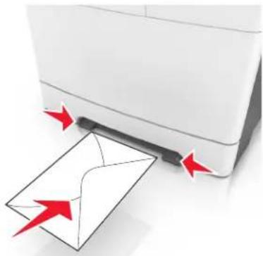 LEXMARK CS310n - Loading the manual feeder - 2
