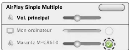 MARANTZ M-CR610 - Sélection d'enceintes (matériels) multiples - 1