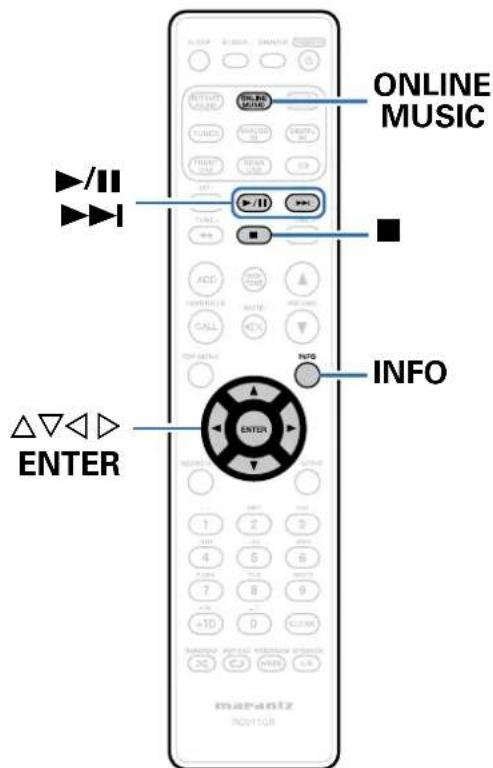 MARANTZ M-CR610 - Écoute de Last.fm - 1