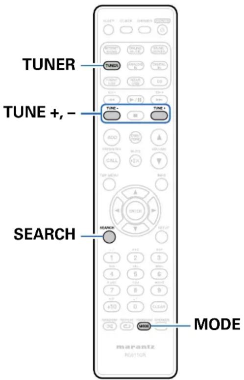 MARANTZ M-CR610 - Écoute de diffusion DAB/FM - 1