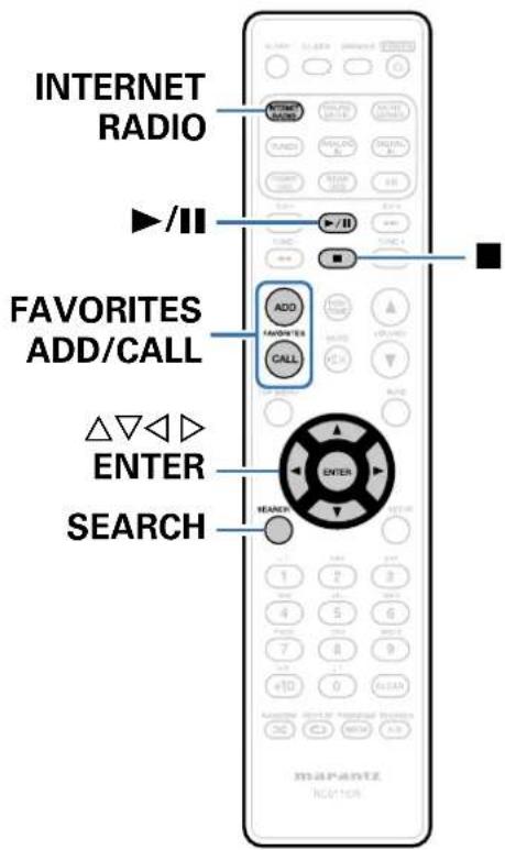 MARANTZ M-CR610 - Écoute de Radio Internet - 1