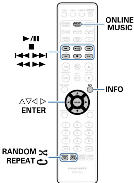 MARANTZ M-CR610 - Écoute de Spotify - 1