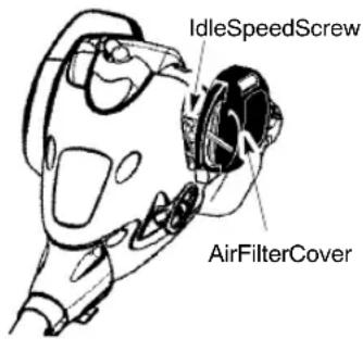 MCCULLOCH MAC 250 B - IdleSpeedAdjustment - 2