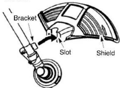 MCCULLOCH MAC 250 B - ATTACHINGTHESHIELD - 1