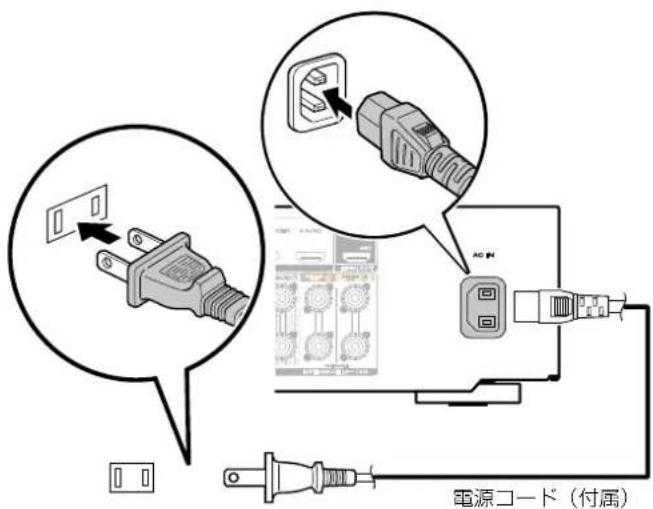 電源コード（付属）