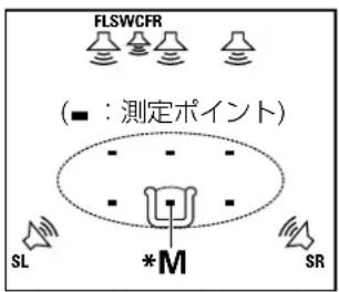 FLSWCFR (■ : 測定ポイント) SL *M SR