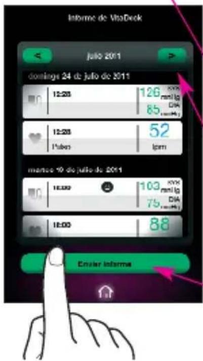MEDISANA 51281 CardioDock - Envío de informe - 2