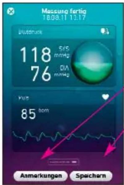 MEDISANA 51281 CardioDock - 3MAM Messung - 2