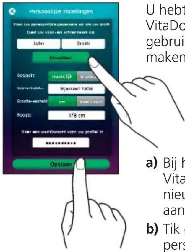 MEDISANA 51281 CardioDock - Toevoegen van gebruikersprofielen - 1
