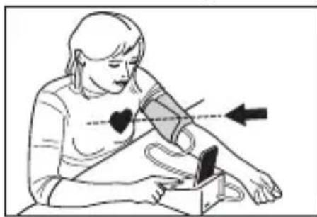 MEDISANA 51281 CardioDock - Die richtige Messposition - 1