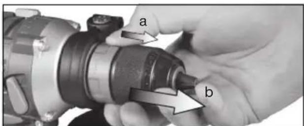 METABO BS 14.4 LT Quick - Chuck med hurtigskiftesystemet Quick (på BS 14.4 LT Quick, BS 18 LT Quick) - 1