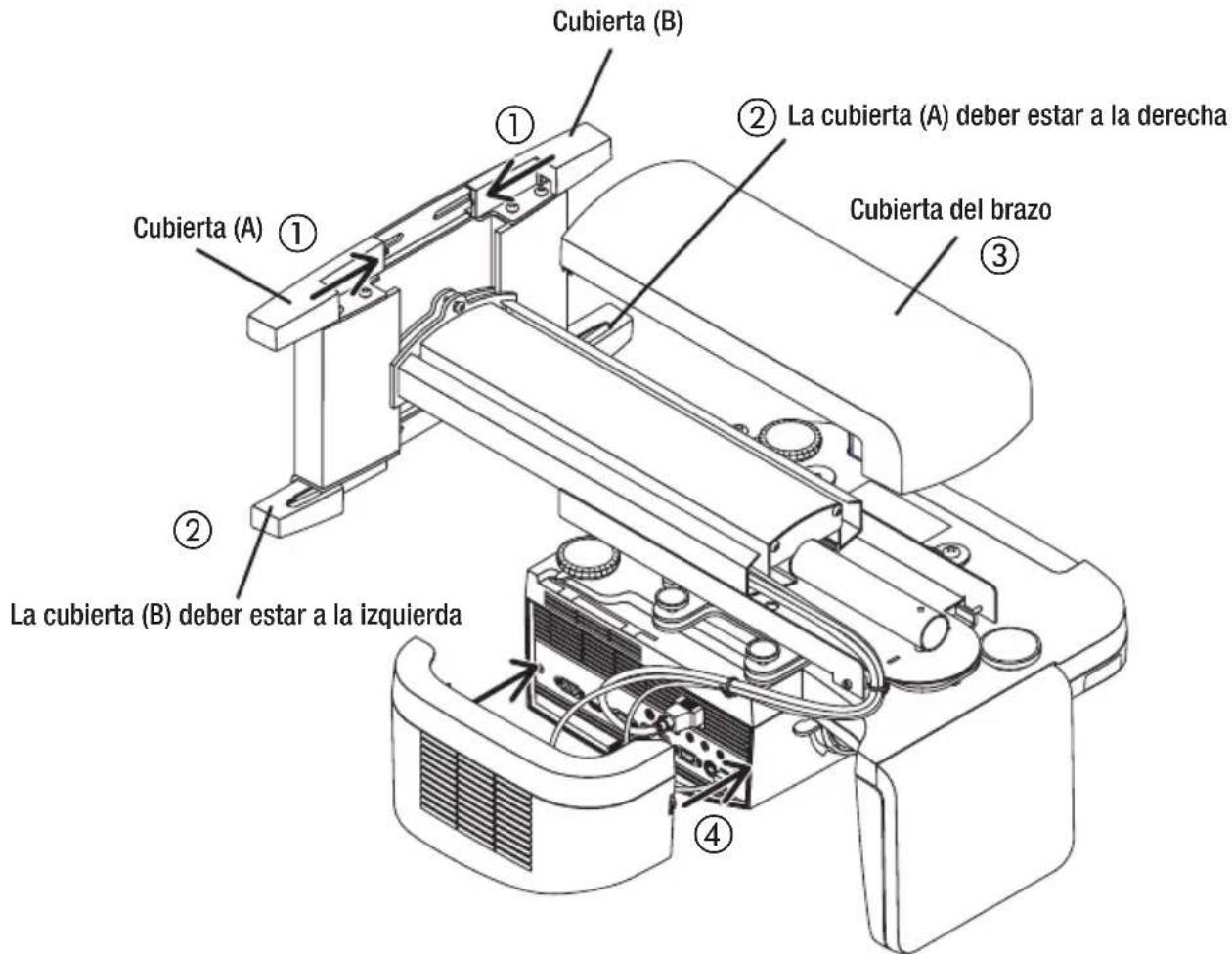 NEC U310W - Coloque las cubiertas del adaptador del proyector y del adaptador de pared. - 1