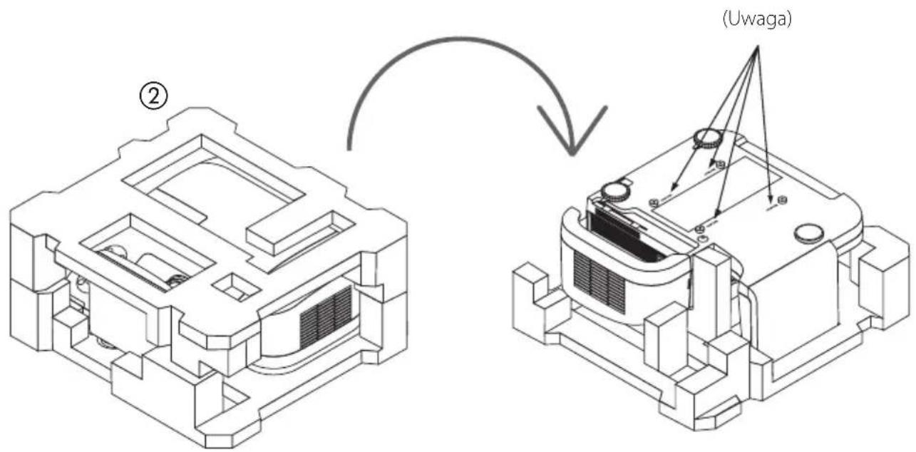 NEC U310W - Przymocuj adapter projektora do projektora. - 1