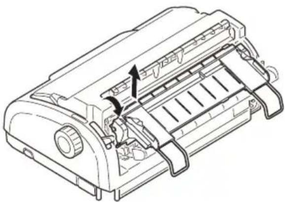 OKI ML1190 eco - REMOVING CONTINUOUS FORMS - 1