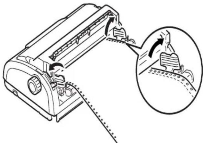 OKI ML1190 eco - REMOVING CONTINUOUS FORMS - 2