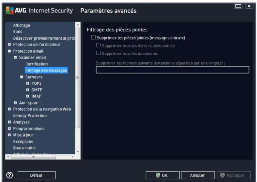 AVG Internet Security 2014 - Rapport sur les pièces jointes - 2