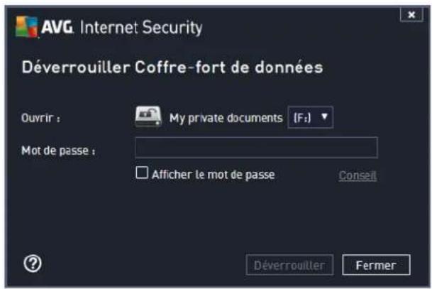 AVG Internet Security 2014 - Comment déverrouiller votre coffre-fort de données - 1