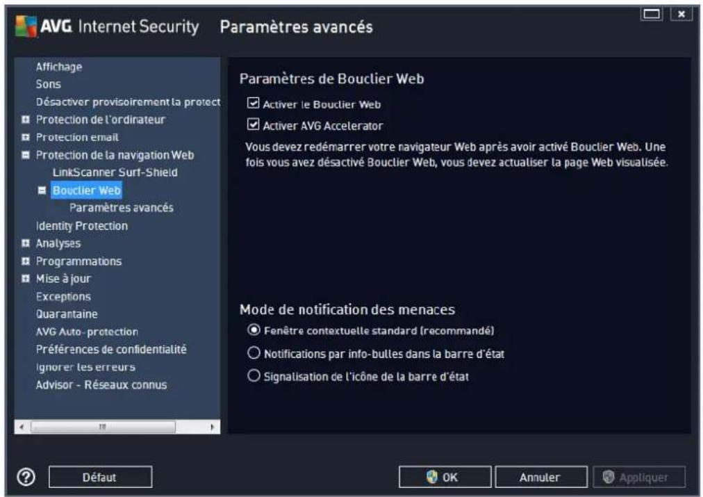 AVG Internet Security 2014 - Bouclier Web - 1