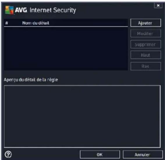 AVG Internet Security 2014 - Règles système définies par l'utilisateur - 1